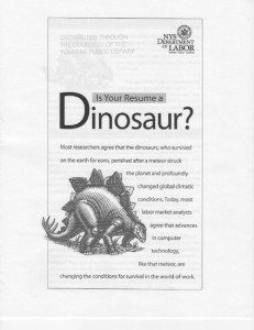 Is Your Resume a Dinosaur_